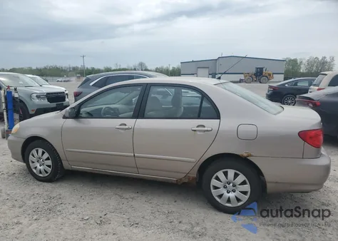2003 Toyota Corolla Ce from USA, damaged, VIN 2T1BR32EX3C076070